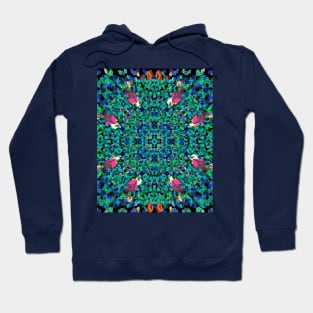 3D Glass Rainbow Mandala no.1 Hoodie